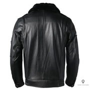 Blouson Aviateur Homme<br/> Cuir Vachette Esprit-Aviation