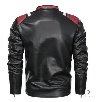 Blouson Aviateur Homme<br/> Épaulette Moto Esprit-Aviation