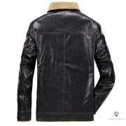 Blouson Aviateur Homme<br/> Imitation Cuir Esprit-Aviation