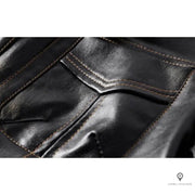 Blouson Aviateur Homme<br/> Imitation Cuir Esprit-Aviation