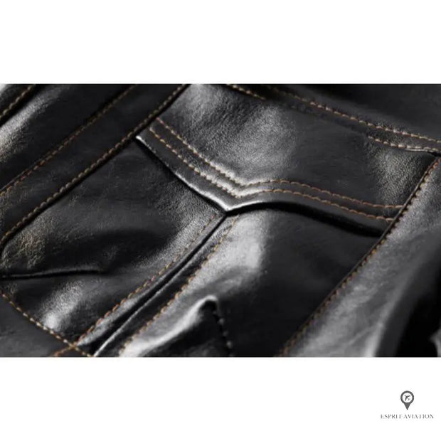 Blouson Aviateur Homme<br/> Imitation Cuir Esprit-Aviation