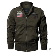 Blouson Aviateur Homme<br/> Kaki Esprit-Aviation