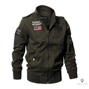 Blouson Aviateur Homme<br/> Kaki Esprit-Aviation