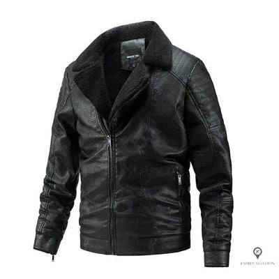 Blouson Aviateur Homme<br/> Simili-Cuir Esprit-Aviation