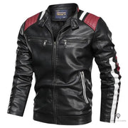 Blouson Aviateur Homme<br/> Simili cuir Motard Esprit-Aviation