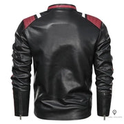Blouson Aviateur Homme<br/> Simili cuir Motard Esprit-Aviation