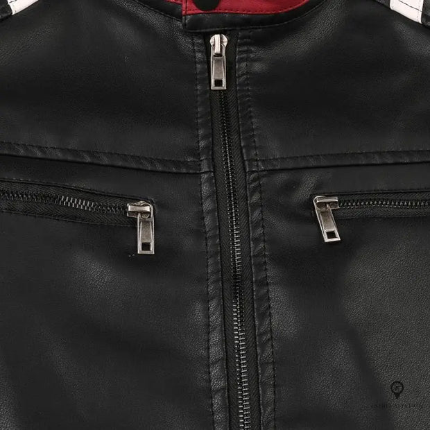 Blouson Aviateur Homme<br/> Simili cuir Motard Esprit-Aviation