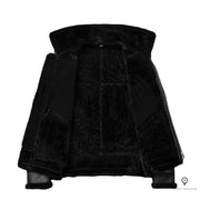 Blouson Aviateur Homme<br/> Style Mouton Noir Esprit-Aviation