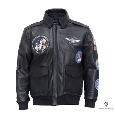 Blouson Aviateur Homme<br/> US Army Esprit-Aviation