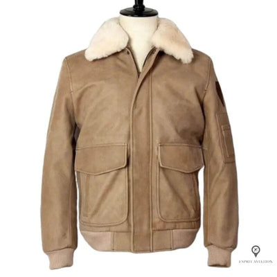 Blouson Aviateur Homme<br/> Vachette Esprit-Aviation