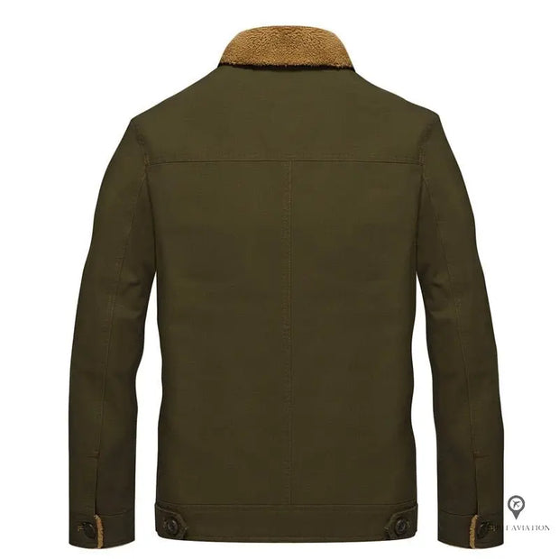 Blouson Aviateur Homme<br/> Vert Esprit-Aviation