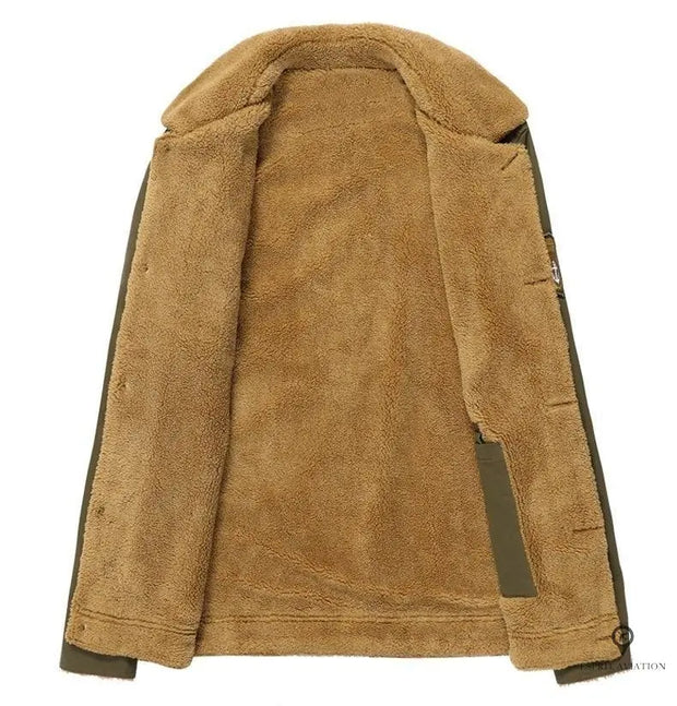 Blouson Aviateur Homme<br/> Vert Esprit-Aviation