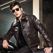 Blouson Aviateur Marron Homme Esprit-Aviation