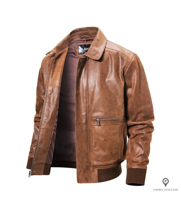 Blouson Pilote Américain Esprit-Aviation