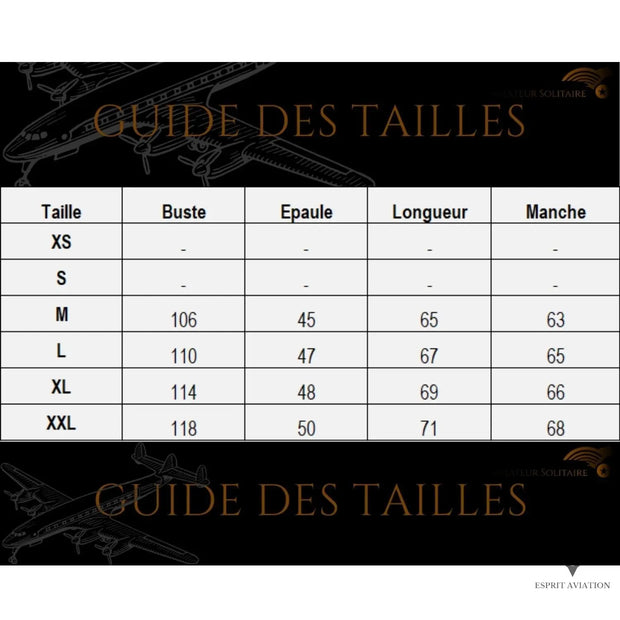 Blouson Pilote Avion Esprit-Aviation