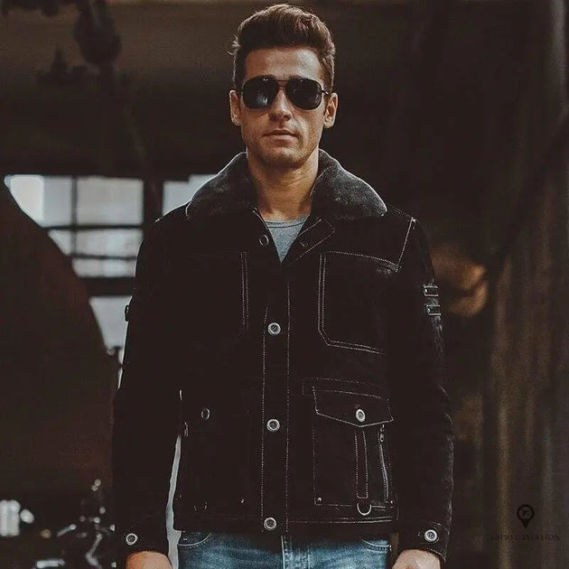 Blouson Pilote Francais