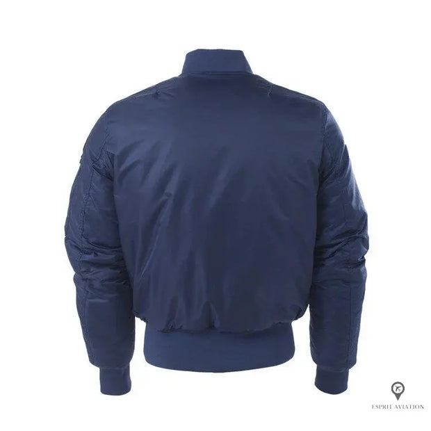 Blouson Pilote Homme<br/> Bleu Marine Esprit-Aviation