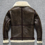 Blouson d'hiver en cuir véritable | Esprit-Aviation
