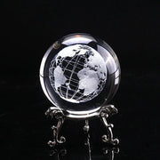 Boule de cristal gravée au laser 3D | Esprit-Aviation