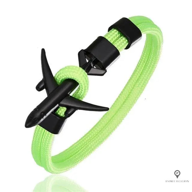 Bracelet Aviateur Avion Fluo Esprit-Aviation