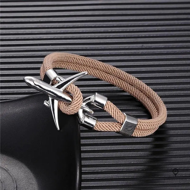 Bracelet Avion Beige Esprit-Aviation