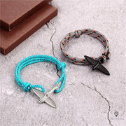 Bracelet Avion Corde Bleu et Vert Esprit-Aviation