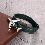 Bracelet Avion Homme Vert Esprit-Aviation