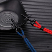 Bracelet Avion Noir et Rouge Esprit-Aviation