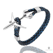 Bracelet Avion de Ligne Bleu Esprit-Aviation