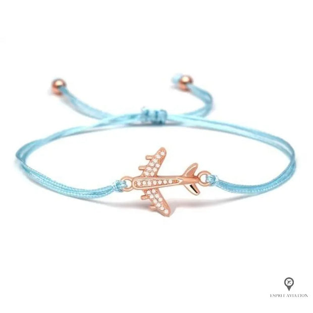 Bracelet Pilote Bleu Esprit-Aviation