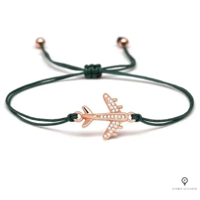Bracelet Pilote Vert Esprit-Aviation