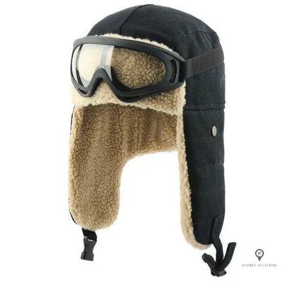 Chapka Aviateur Bonnet Et Lunette | Esprit-Aviation