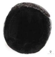 Chapka Aviateur Fausse Fourrure Noire Femme | Esprit-Aviation