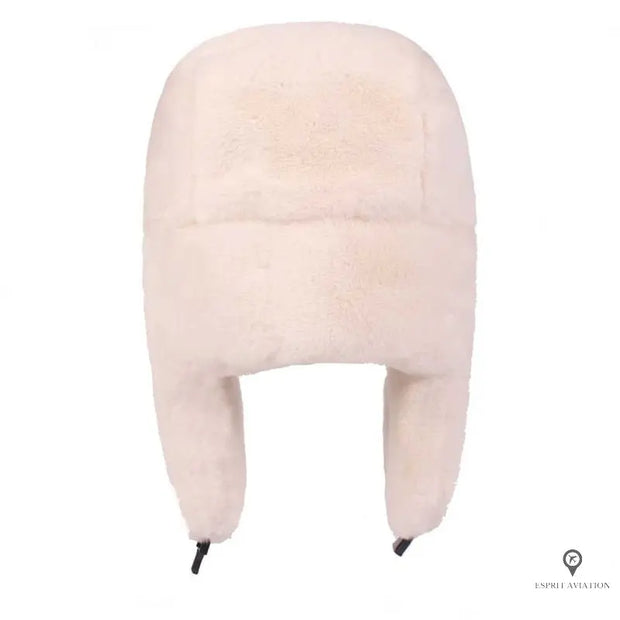 Chapka Aviateur Femme Beige | Esprit-Aviation