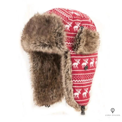 Chapka Aviateur<br/> Fourrure Femme | Esprit-Aviation