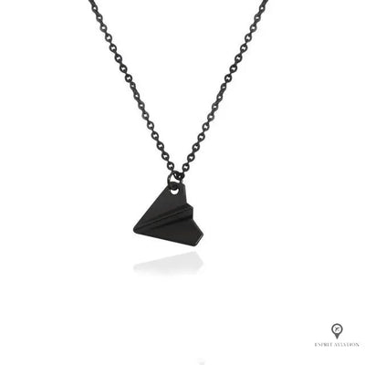 Collier Avion Origami | Esprit-Aviation