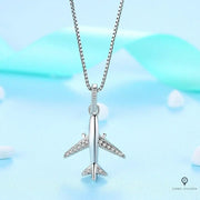 Collier Avion argent | Esprit-Aviation
