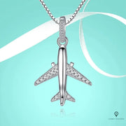 Collier Avion argent | Esprit-Aviation