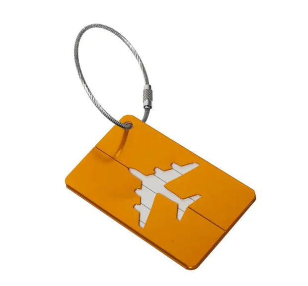 Etiquette de Valise en Métal | Esprit-Aviation