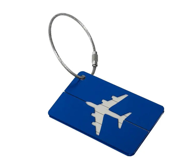 Etiquette de Valise en Métal | Esprit-Aviation