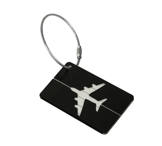 Etiquette de Valise en Métal | Esprit-Aviation