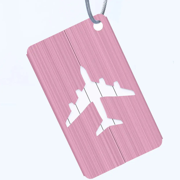 Etiquette de Valise en Métal | Esprit-Aviation
