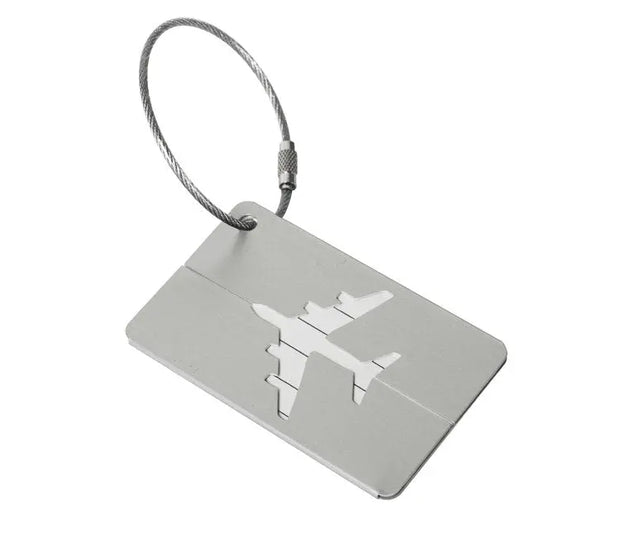 Etiquette de Valise en Métal | Esprit-Aviation