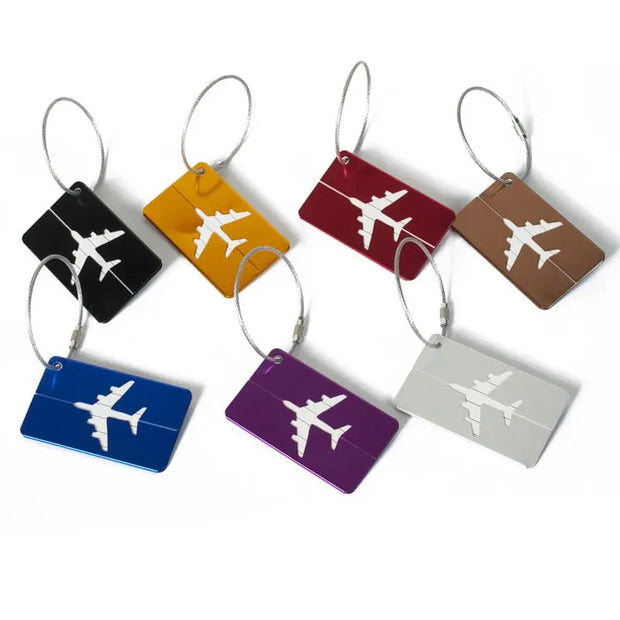 Etiquette de Valise en Métal | Esprit-Aviation