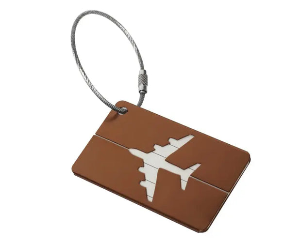 Etiquette de Valise en Métal | Esprit-Aviation