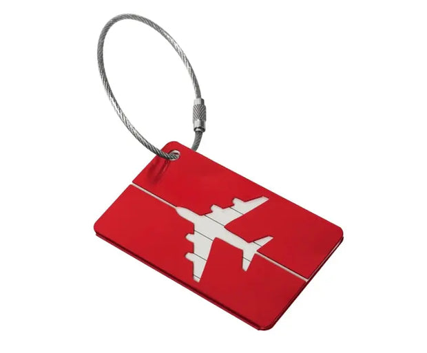 Etiquette de Valise en Métal | Esprit-Aviation