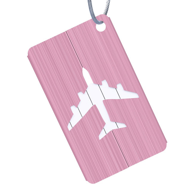 Etiquette de Valise en Métal | Esprit-Aviation