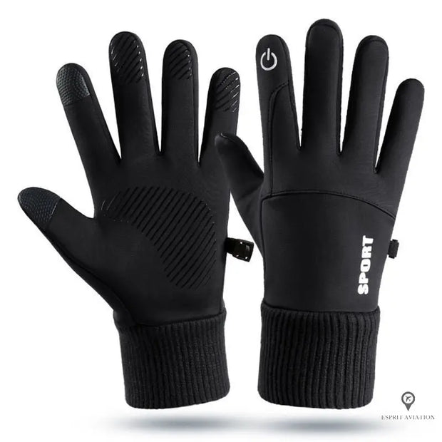 Gants d'hiver tactiles | Esprit-Aviation