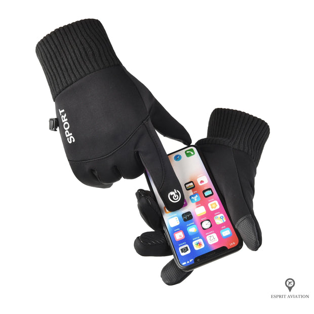 Gants d'hiver tactiles | Esprit-Aviation