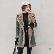Manteau Aviateur Femme Vert | Esprit-Aviation